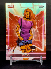 TIGRA #189 - 2026 Topps Marvel Neon, Rainbow Foil