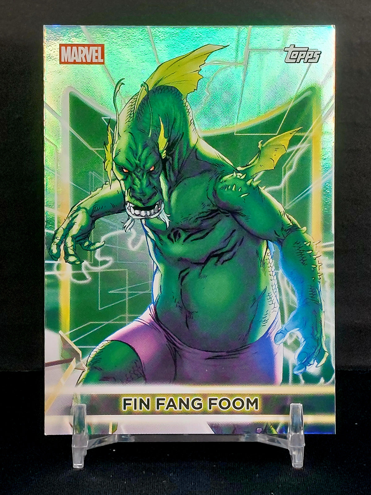 FIN FANG FOOM #84 - 2026 Topps Marvel Neon, Rainbow Foil
