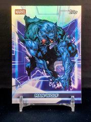 MAN-WOLF #185 - 2026 Topps Marvel Neon, Rainbow Foil
