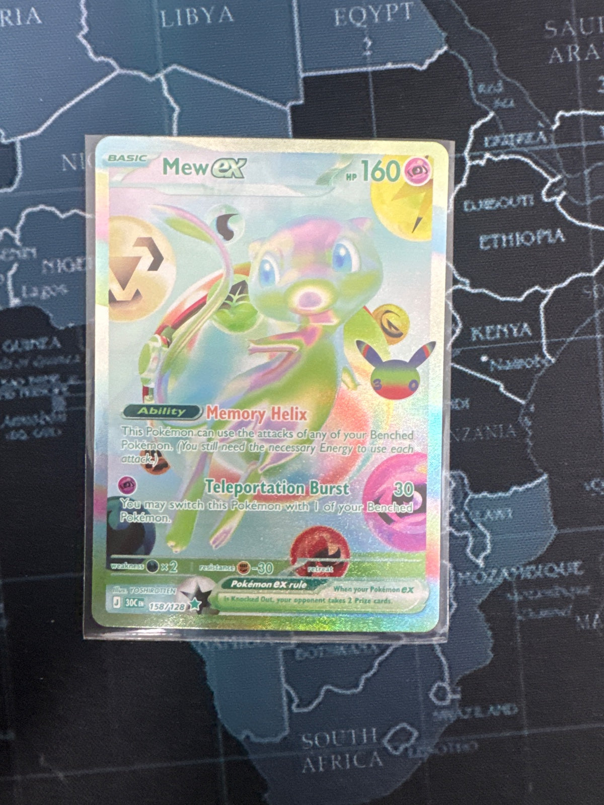 Mew ex 158/128 (30th Celebration)