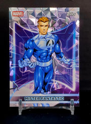 MISTER FANTASTIC #32 - 2026 Topps Marvel Neon, Diamante Foil
