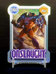 ONSLAUGHT #MS-18 - 2026 Topps Marvel Neon, Marvel Snap Die-Cut