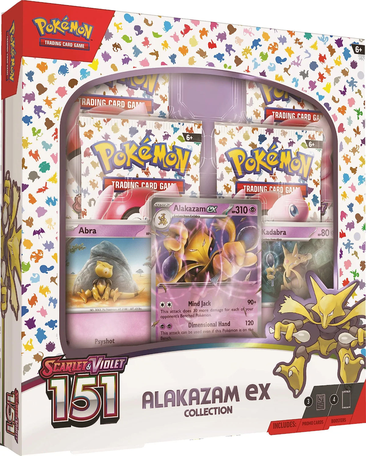 Pokémon 151 Alakazam Ex Box