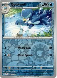 Quaxwell 051/193 · Reverse Holofoil (Paldea Evolved)