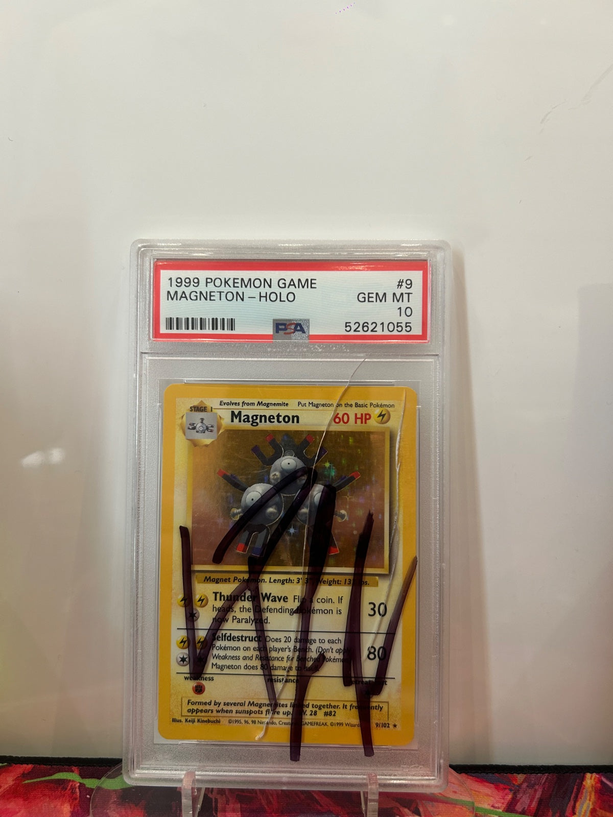 Magneton 9 (Base Set (Unlimited)) — PSA 10