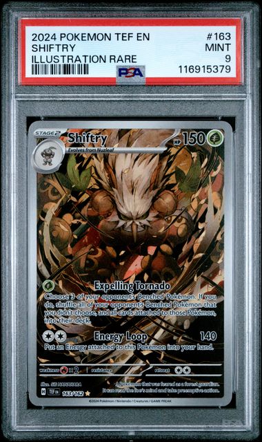 Shiftry 163/162 (Temporal Forces) — PSA 9