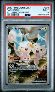 Pachirisu 208/198 (Scarlet & Violet Base Set) — PSA 9