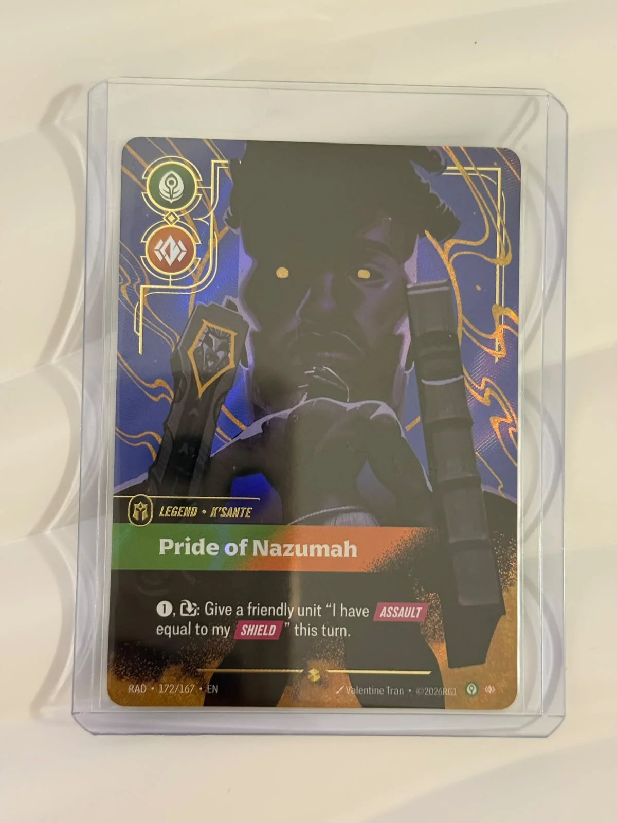 K'Sante, Pride of Nazumah (Overnumbered) 172/167 (Radiance)