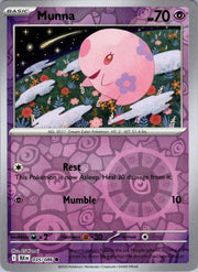 Munna 035/086 · Reverse Holofoil (Black Bolt)