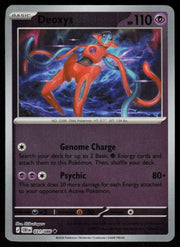 Deoxys 031/086 · Reverse Holofoil (Chaos Rising)