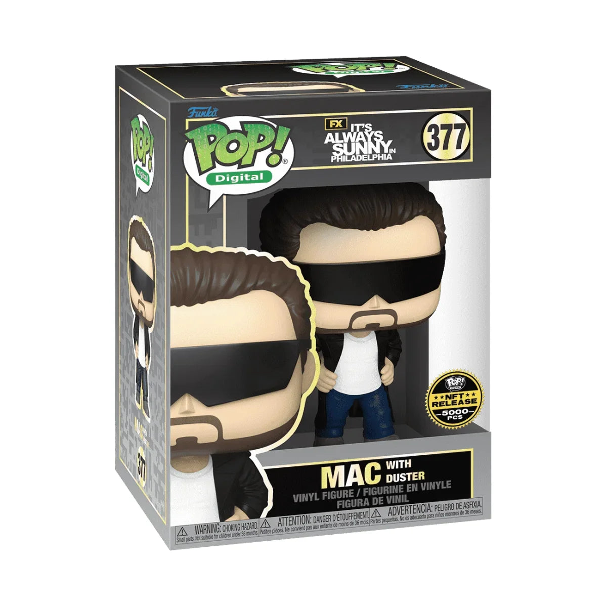 Funko POP! Mac with Duster #377, LE 5000 Pcs Ultra NFT Digital Limited Edition Exclusive