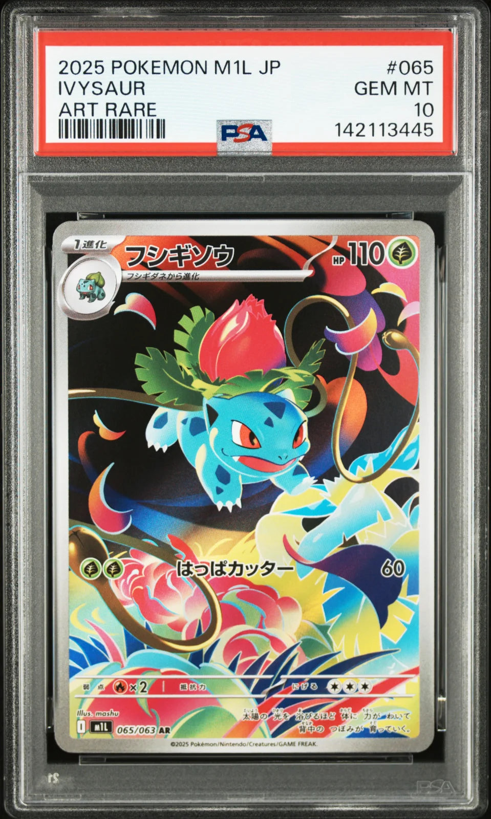 Ivysaur 065/063 (Mega Brave) — PSA 10