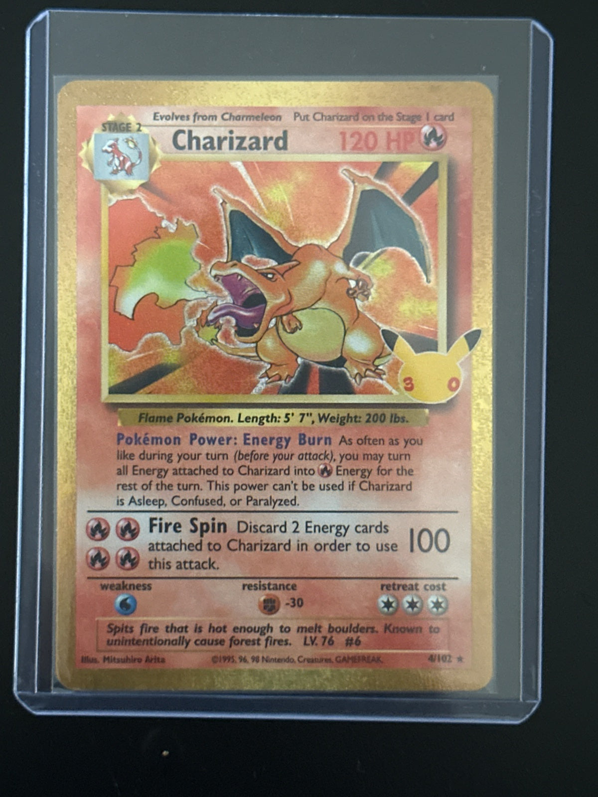 Charizard 4/102 (30th Celebration: Classic Collection)