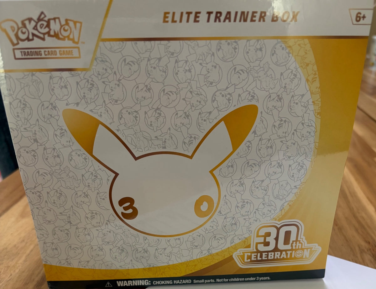 30th Celebration Pokemon Center Elite Trainer Box