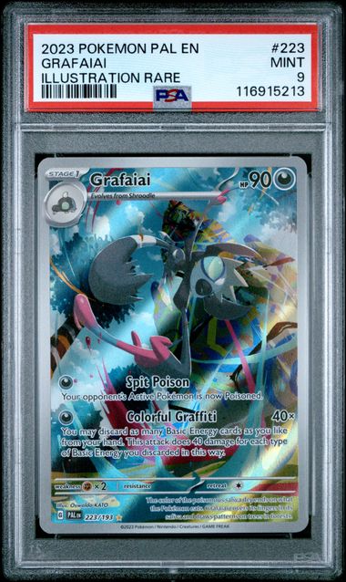Grafaiai 223/193 (Paldea Evolved) — PSA 9