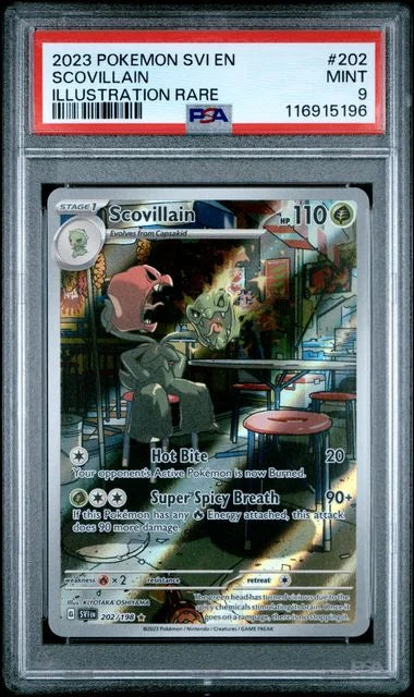 Scovillain 202/198 (Scarlet & Violet Base Set) — PSA 9