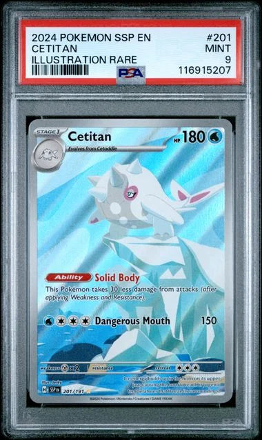 Cetitan 201/191 (Surging Sparks) — PSA 9