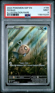 Feebas 198/191 (Surging Sparks) — PSA 9