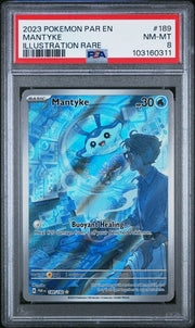 Mantyke 189/182 (Paradox Rift) — PSA 8