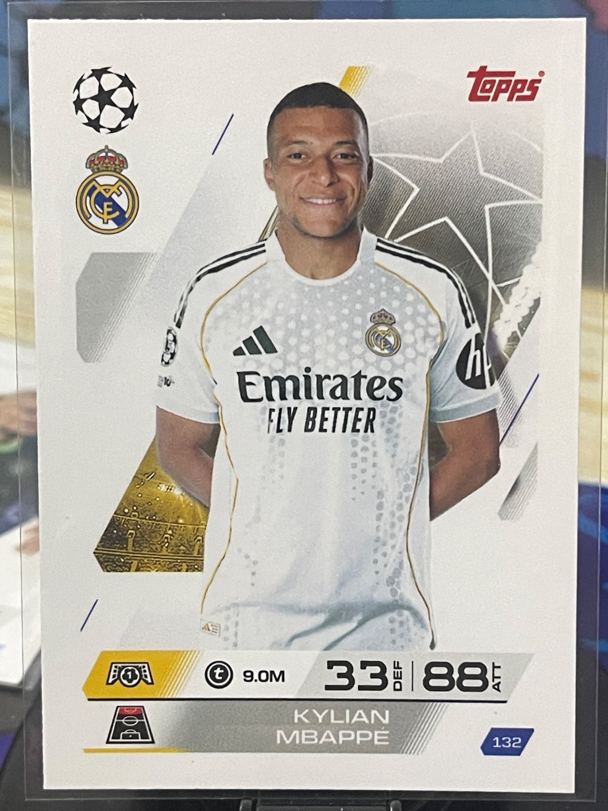 Topps UEFA Champions League Match Attax, Lamine Yamal, Erling Haaland and Kylian Mbappé