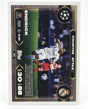 Endrick Counter Attax card (#411) from the Topps Match Attax 2025/26
