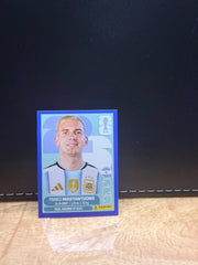 Panini FIFA World Cup 2026 Sticker ARG 15 Franco Mastantuono Blue Parallel US Edition
