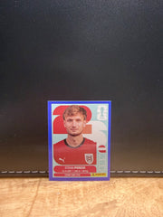 Panini FIFA World Cup 2026 Sticker AUT 7 Stefan Posch Blue Parallel US Edition