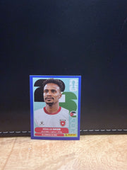 Panini FIFA World Cup 2026 Sticker JOR 6 Abdallah Nasib Blue Parallel US Edition