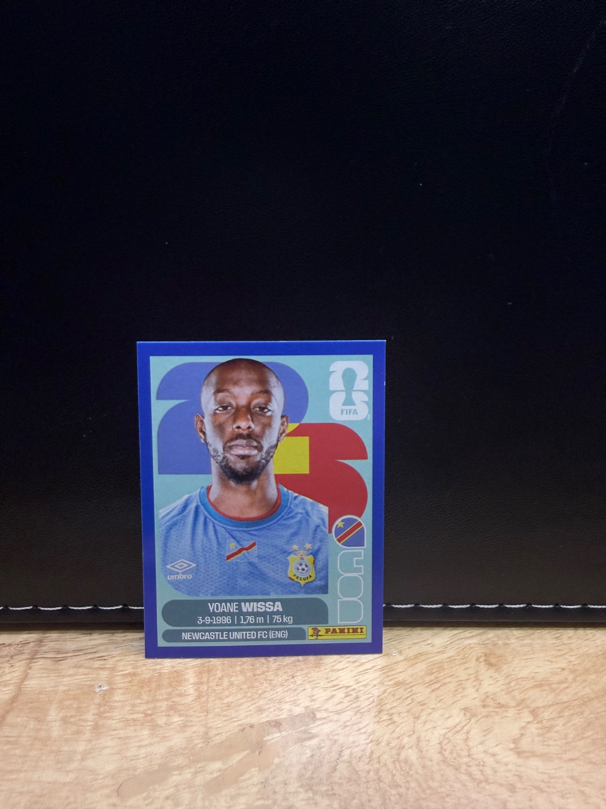 Panini FIFA World Cup 2026 Sticker COD16 Yoane Wissa Blue Parallel US Edition