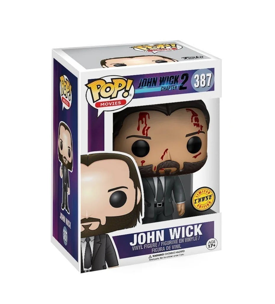 Funko Pop! Movies : John Wick Chapter 2 - John Wick #387 (CHASE)