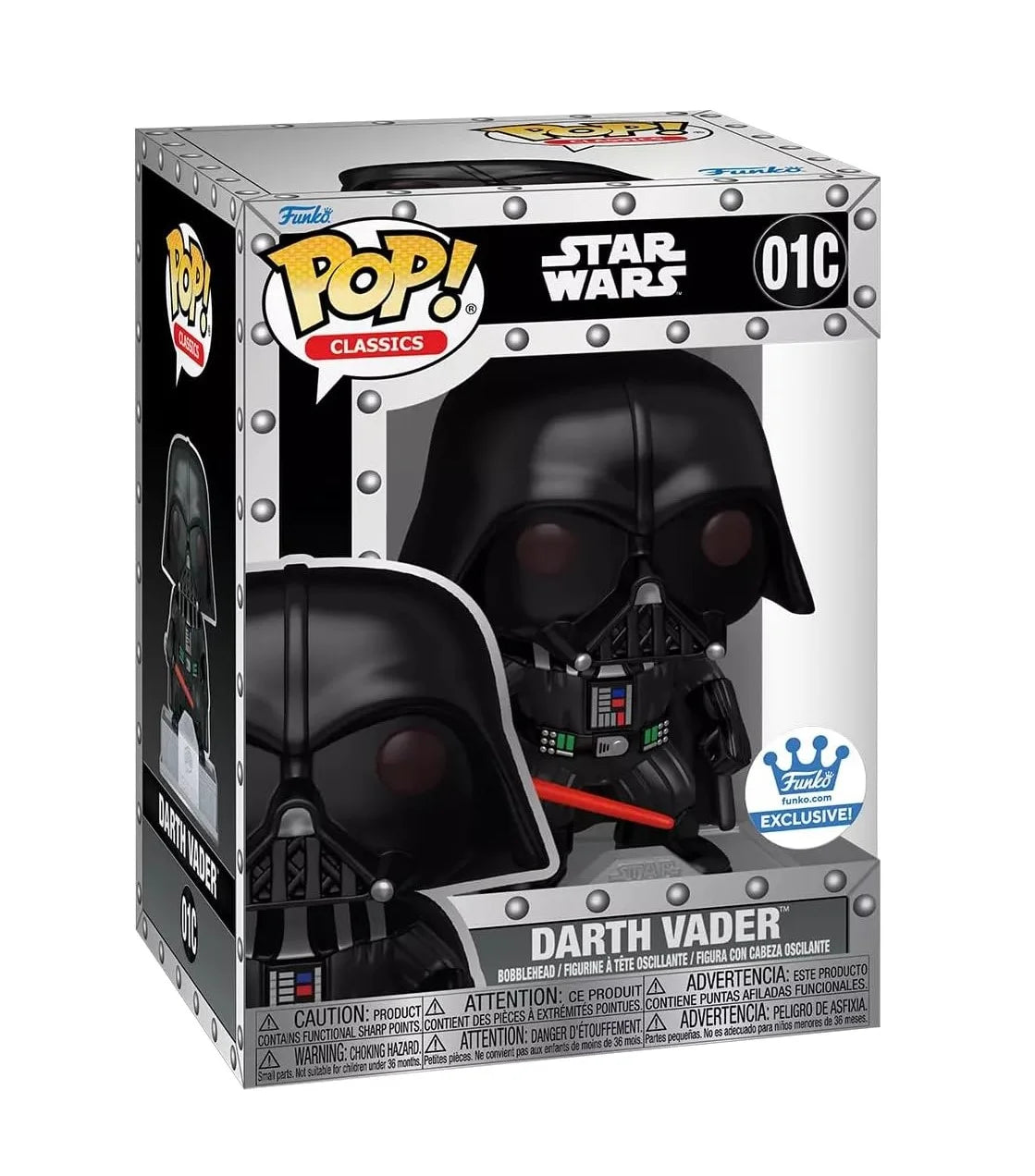 Funko Pop! Classics From the Vault : Star Wars - Darth Vader #01C LE 10,000 Pcs Funko Shop Exclusive