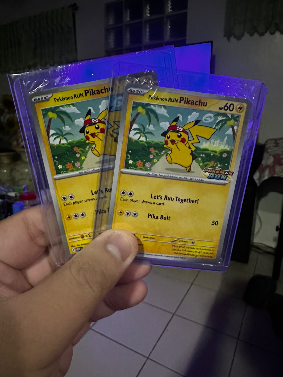 Pokemon Run Pikachu - 131 (Southeast Asia Exclusives)