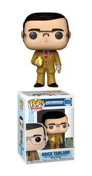 Funko Pop! Anchorman : The Legend Of John Burgundy - Brick Tamland #950 2020 Summer Convention Shared Exclusive