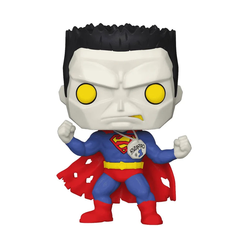 Funko Pop! Heroes : WB 100 Bizarro Superman # 474 2023 Summer Convention Shared Exclusive