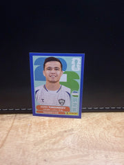 Panini FIFA World Cup 2026 Sticker UZB14 Azizbek Turgunboev Blue Parallel US Edition