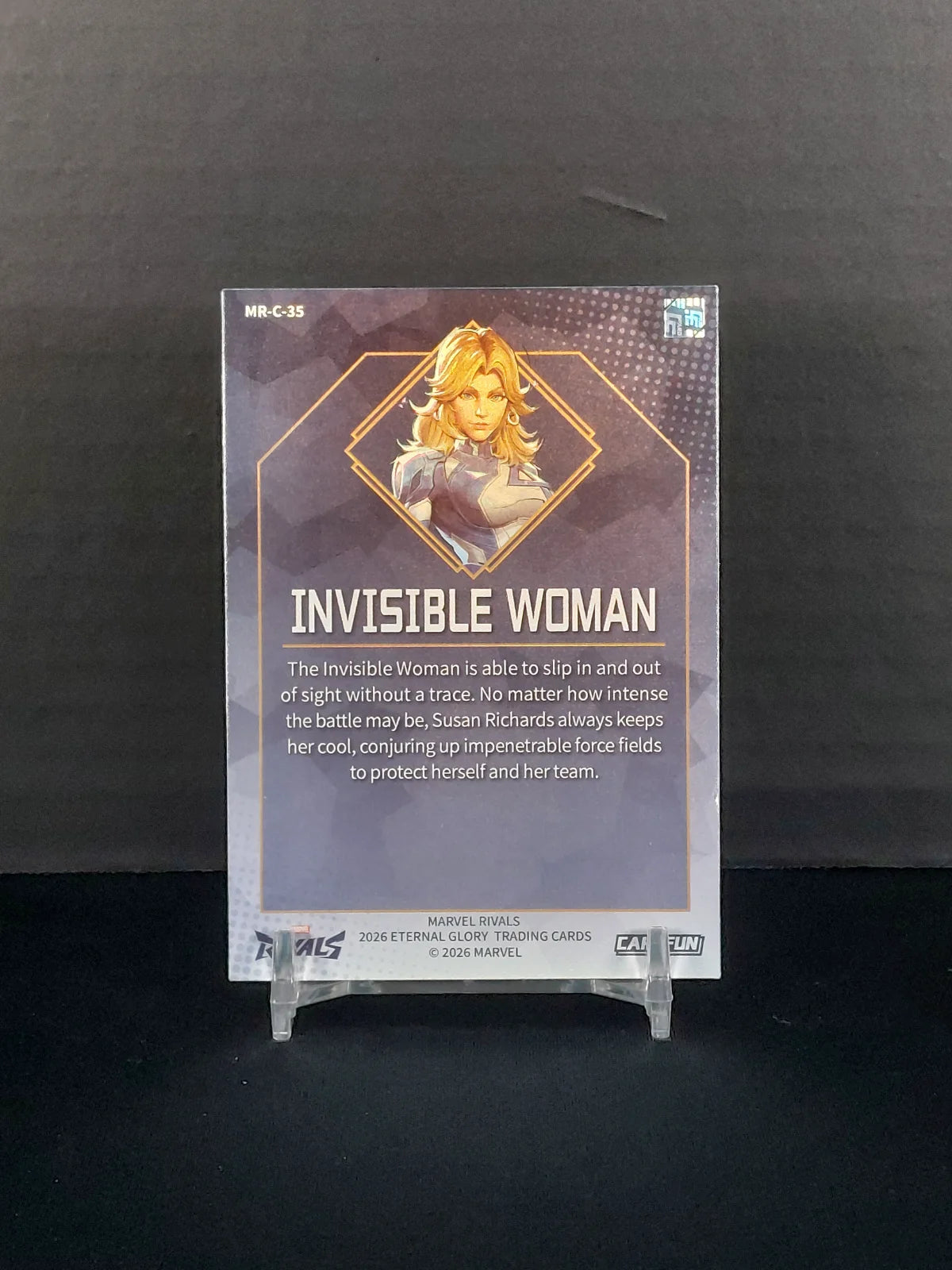 INVISIBLE WOMAN #MR-C-35 - 2026 CardFun Marvel Rivals: Eternal Glory, Hero Roles Series