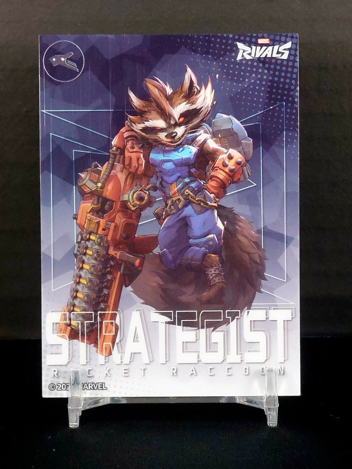 ROCKET RACCOON #MR-C-17 - 2026 CardFun Marvel Rivals: Eternal Glory, Hero Roles Series