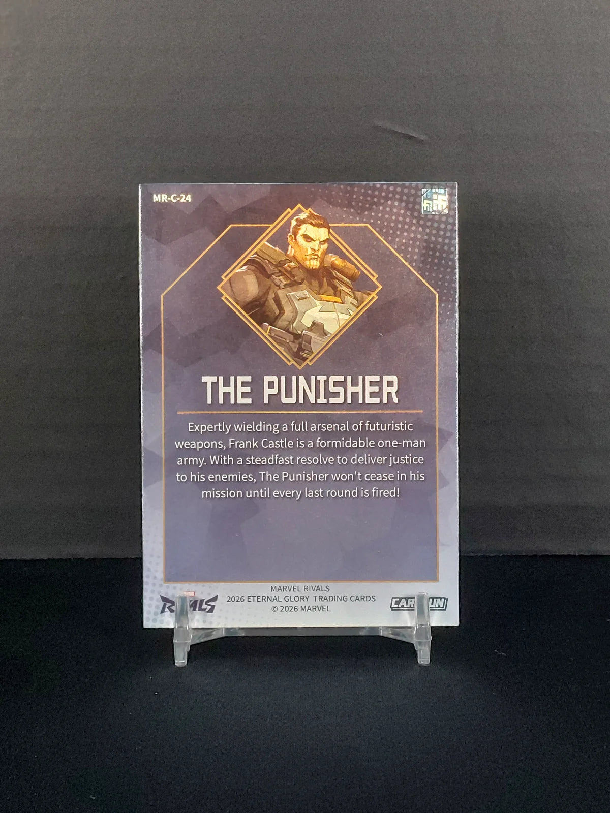 THE PUNISHER #MR-C-24 - 2026 CardFun Marvel Rivals: Eternal Glory, Hero Roles Series