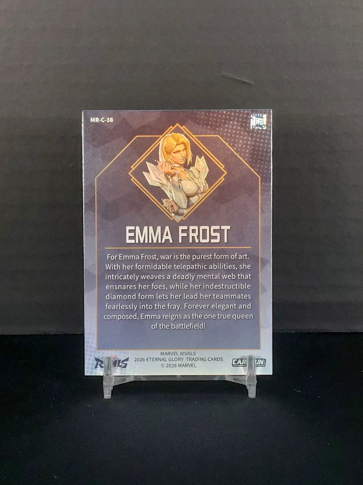 EMMA FROST #MR-C-38 - 2026 CardFun Marvel Rivals: Eternal Glory, Hero Roles Series