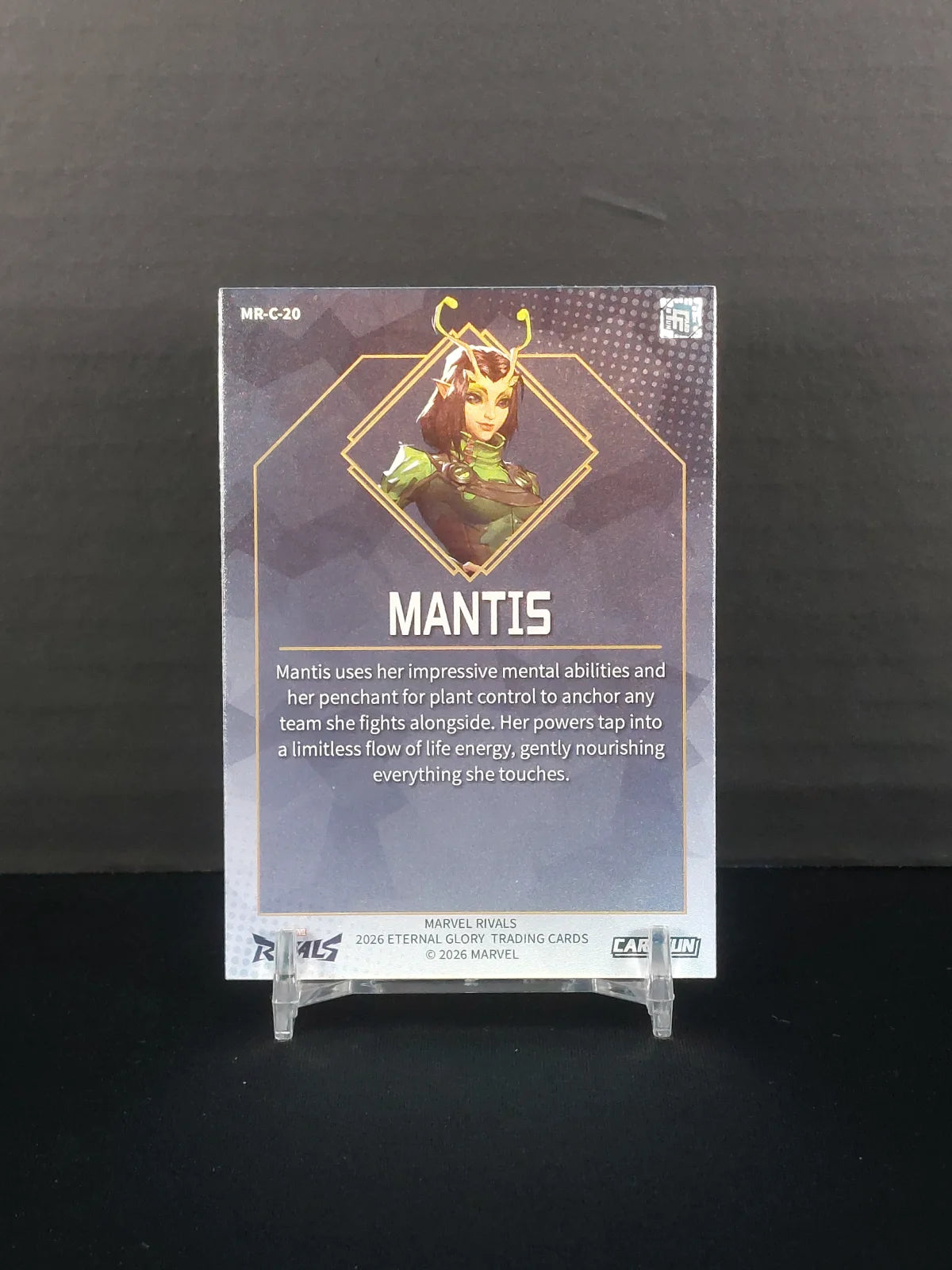 MANTIS #MR-C-20 - 2026 CardFun Marvel Rivals: Eternal Glory, Hero Roles Series
