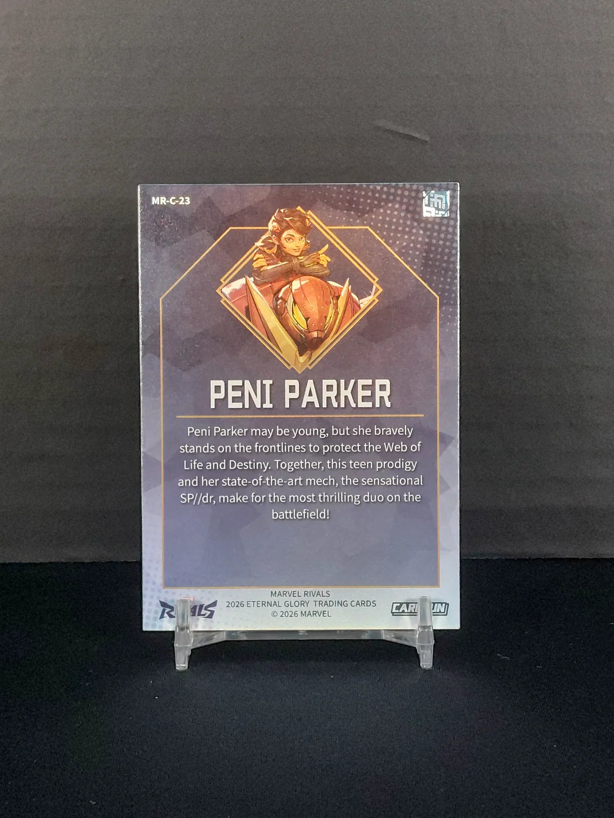 PENI PARKER #MR-C-23 - 2026 CardFun Marvel Rivals: Eternal Glory, Hero Roles Series