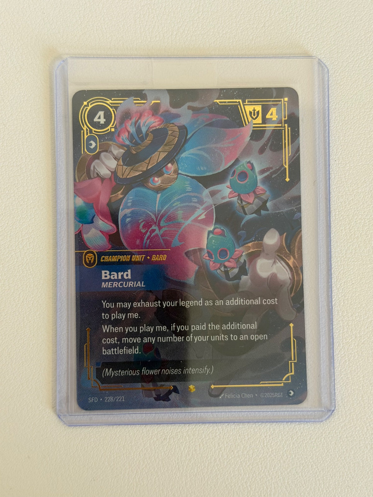 Bard - Mercurial (Overnumbered) 228/221 (Spiritforged)