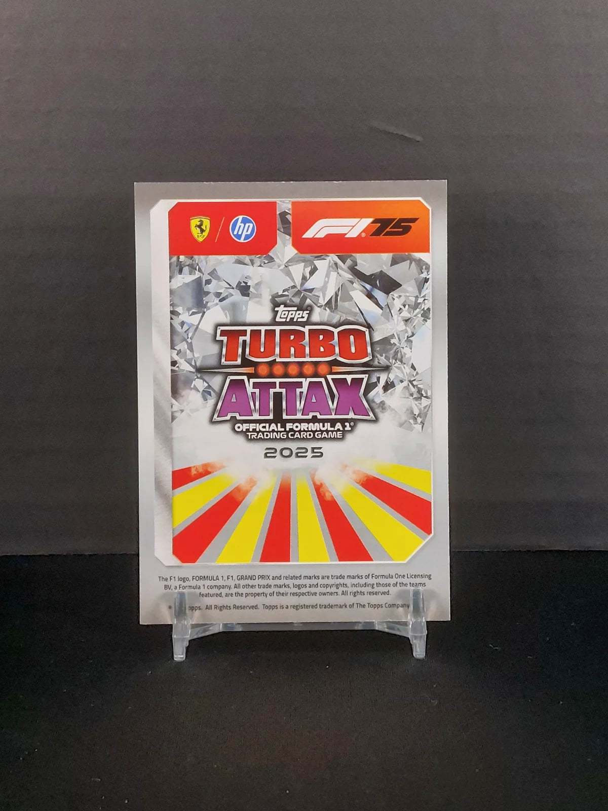 LEWIS HAMILTON #311 - 2025 Topps Turbo Attax, Icons of The Grid (UK Edition)