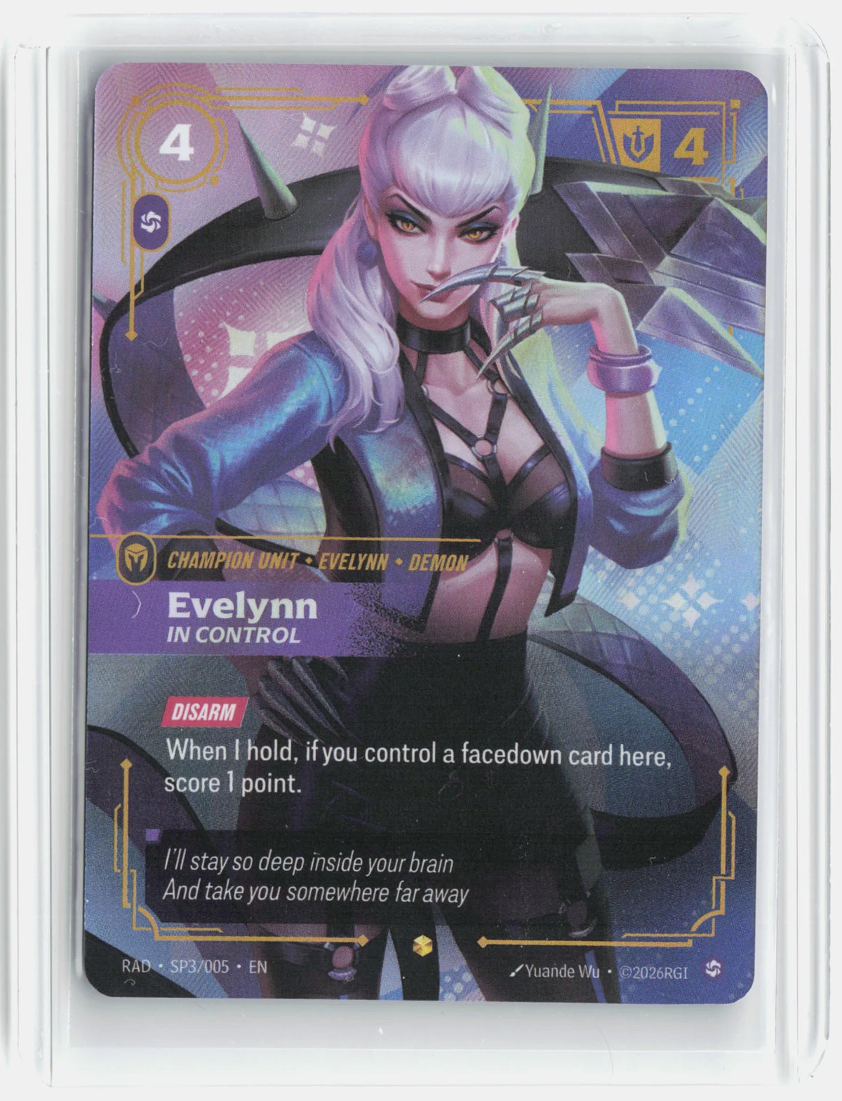 Evelynn, In Control (SP) SP3/005 (Radiance)