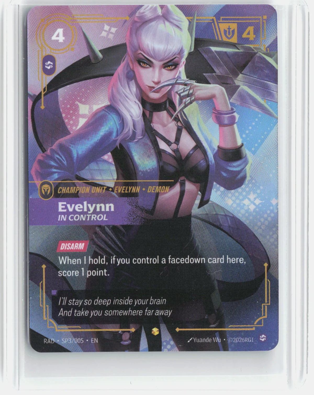 Evelynn, In Control (SP) SP3/005 (Radiance)