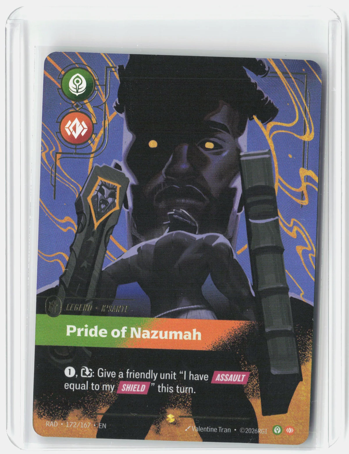 K'Sante, Pride of Nazumah (Overnumbered) 172/167 (Radiance)