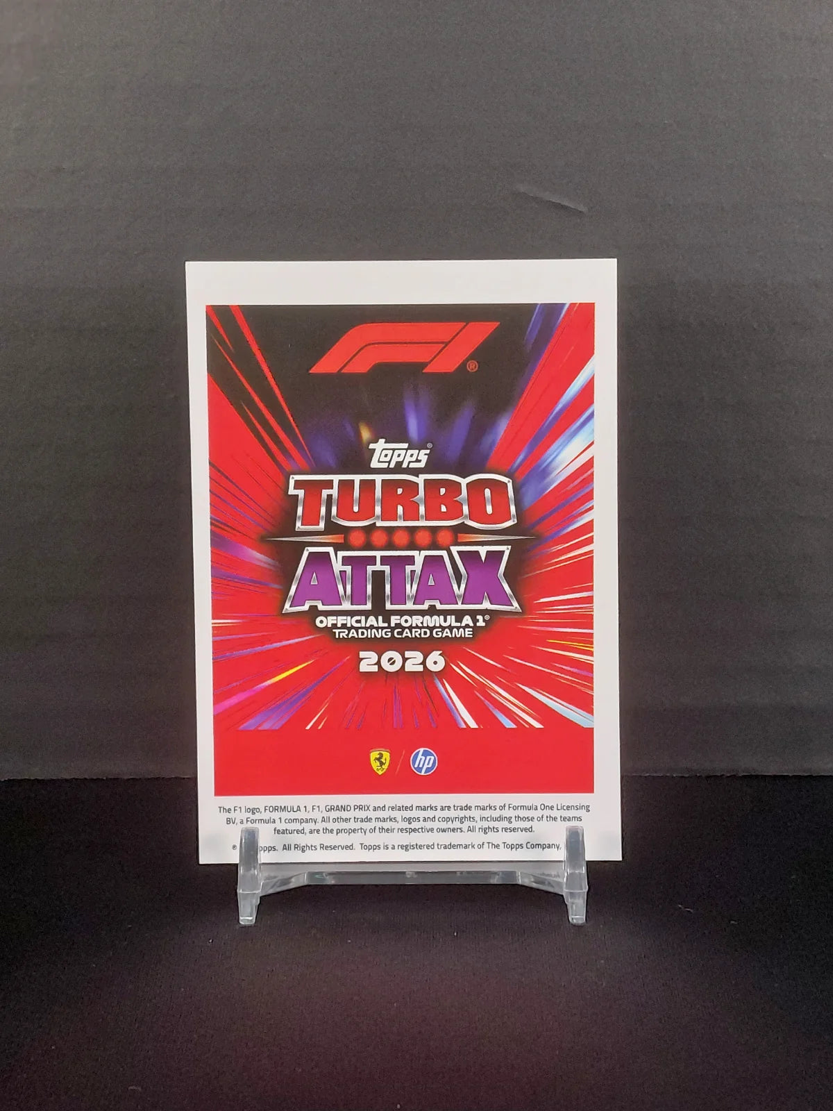 LEWIS HAMILTON #GG-1 - 2026 Topps Turbo Attax F1, Greats of The Grid (MEGA Tin Excl.)