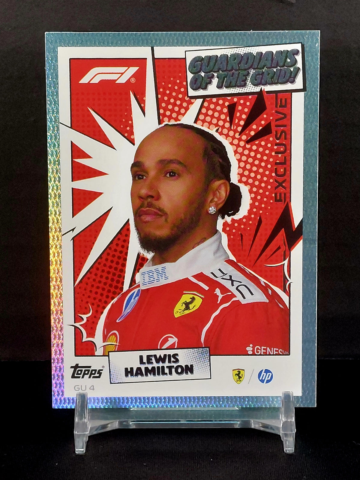 LEWIS HAMILTON #GU-4 - 2026 Topps Turbo Attax F1, Guardians of The Grid (MEGA Tin Excl.)