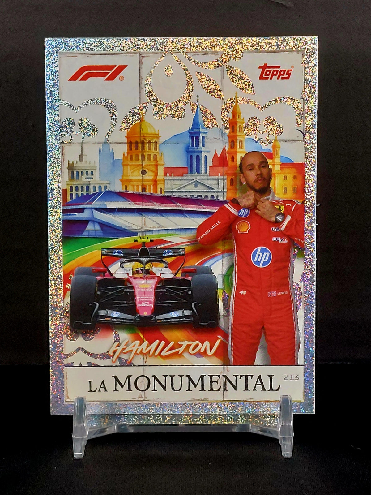 LEWIS HAMILTON #213 - 2026 Topps Turbo Attax F1, La MONUMENTAL