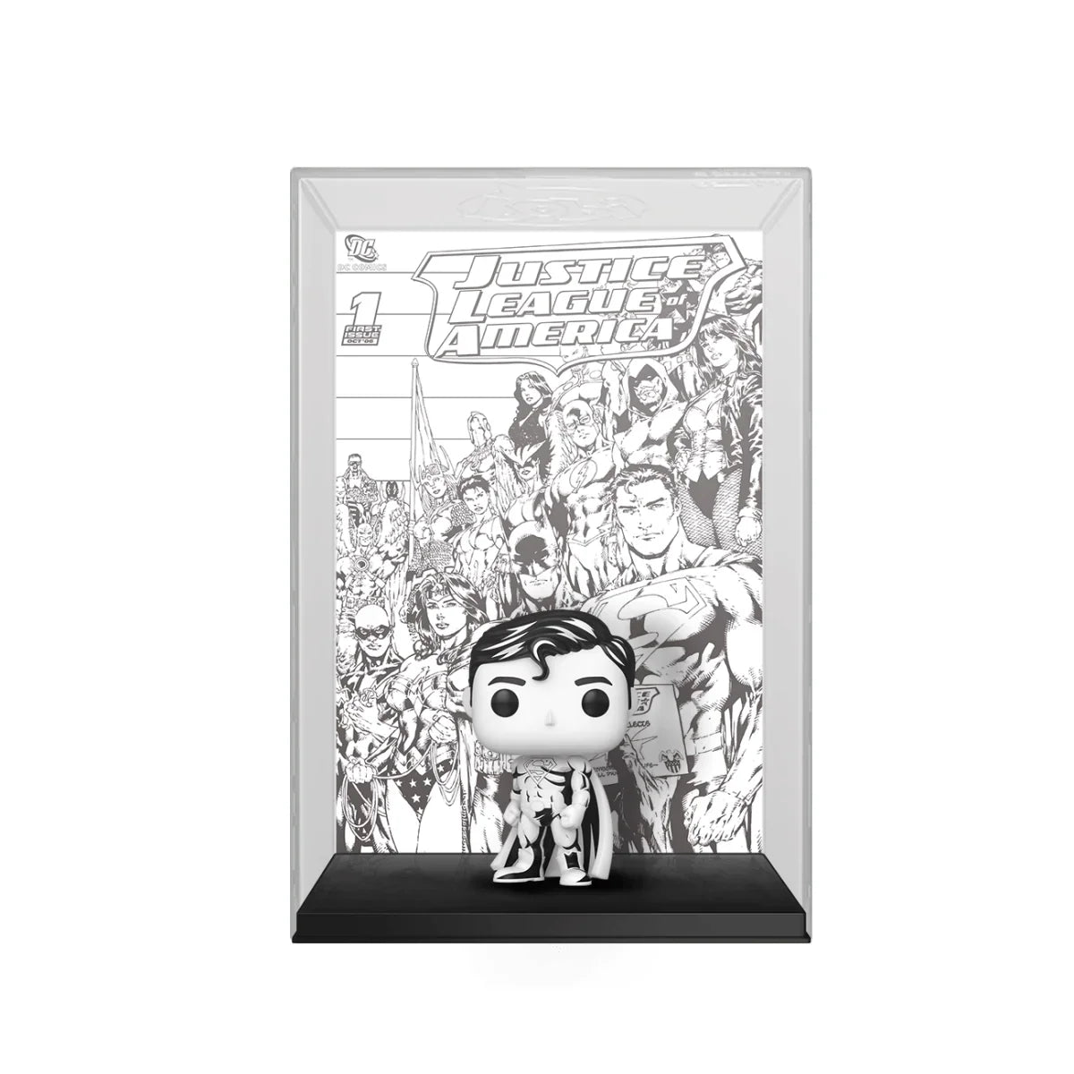 Funko POP! Comic Cover - Justice League of America Superman (Sketched) #19 LE 750 Pcs Grail Limited Edition Exclusive
